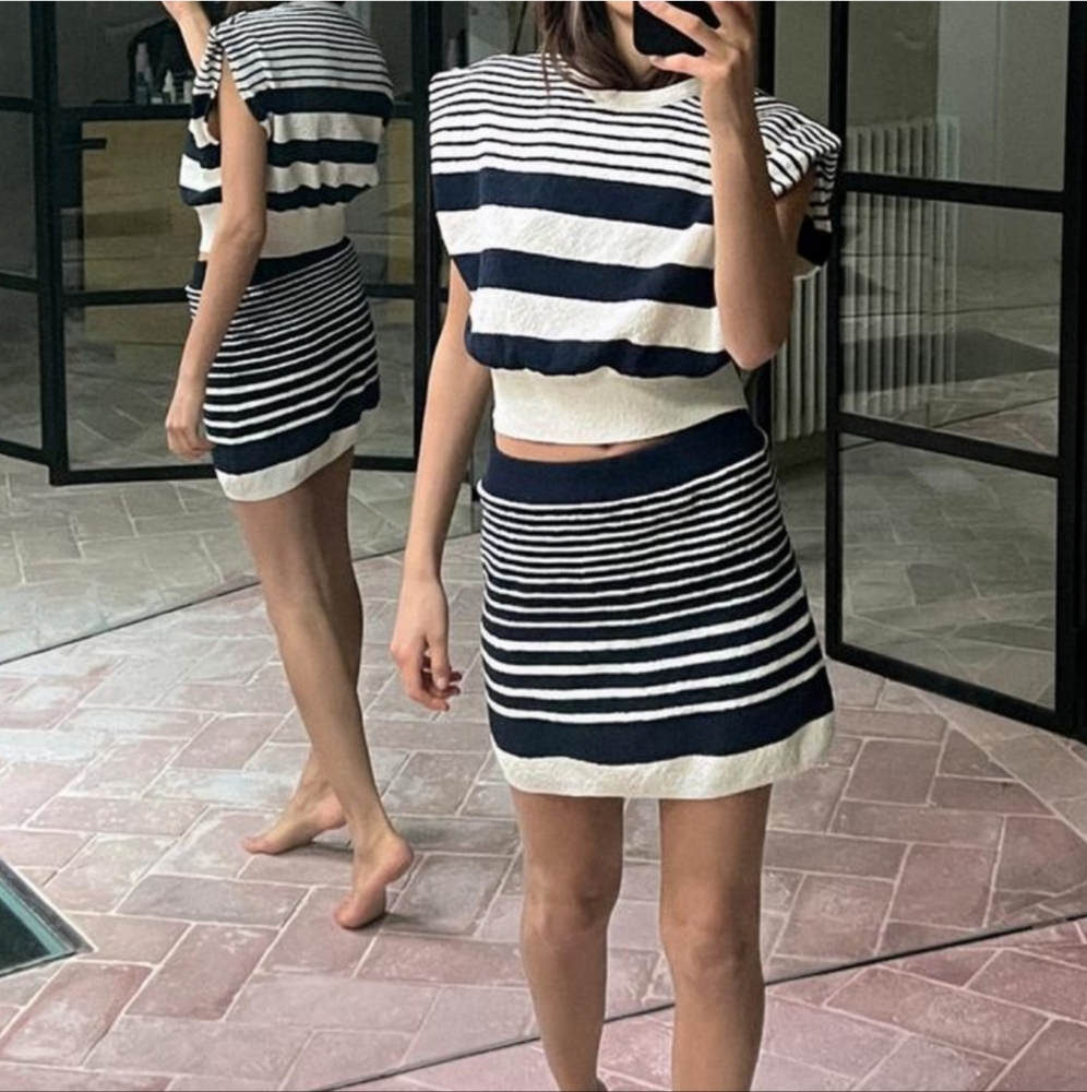 Zara Knit Mini Skirt